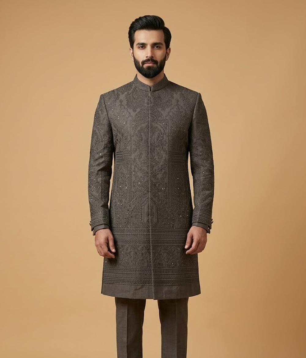 Gunmetal Katdana Work Dulha House