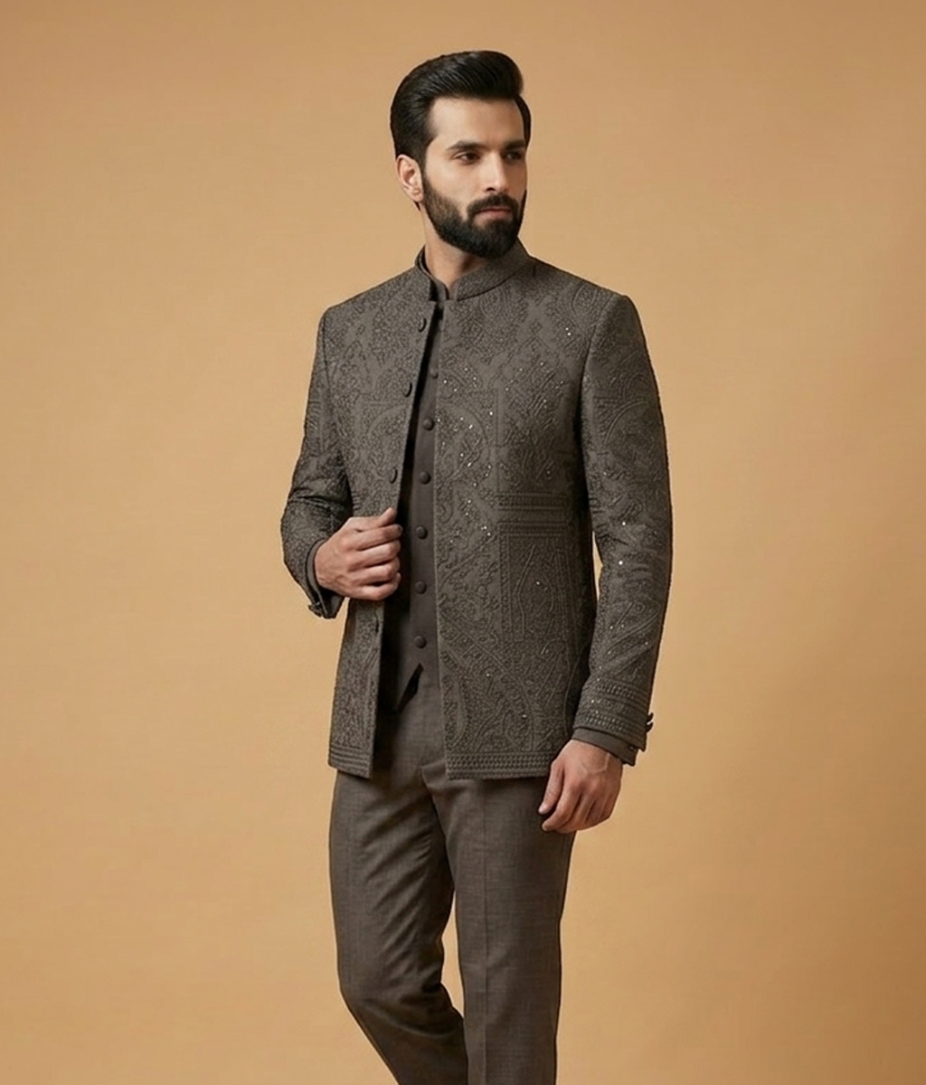 Gunmetal Katdana Work Dulha House