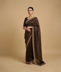 Handmade silk saree