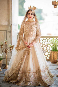 Ivory Zardozi Bridal Maxi
