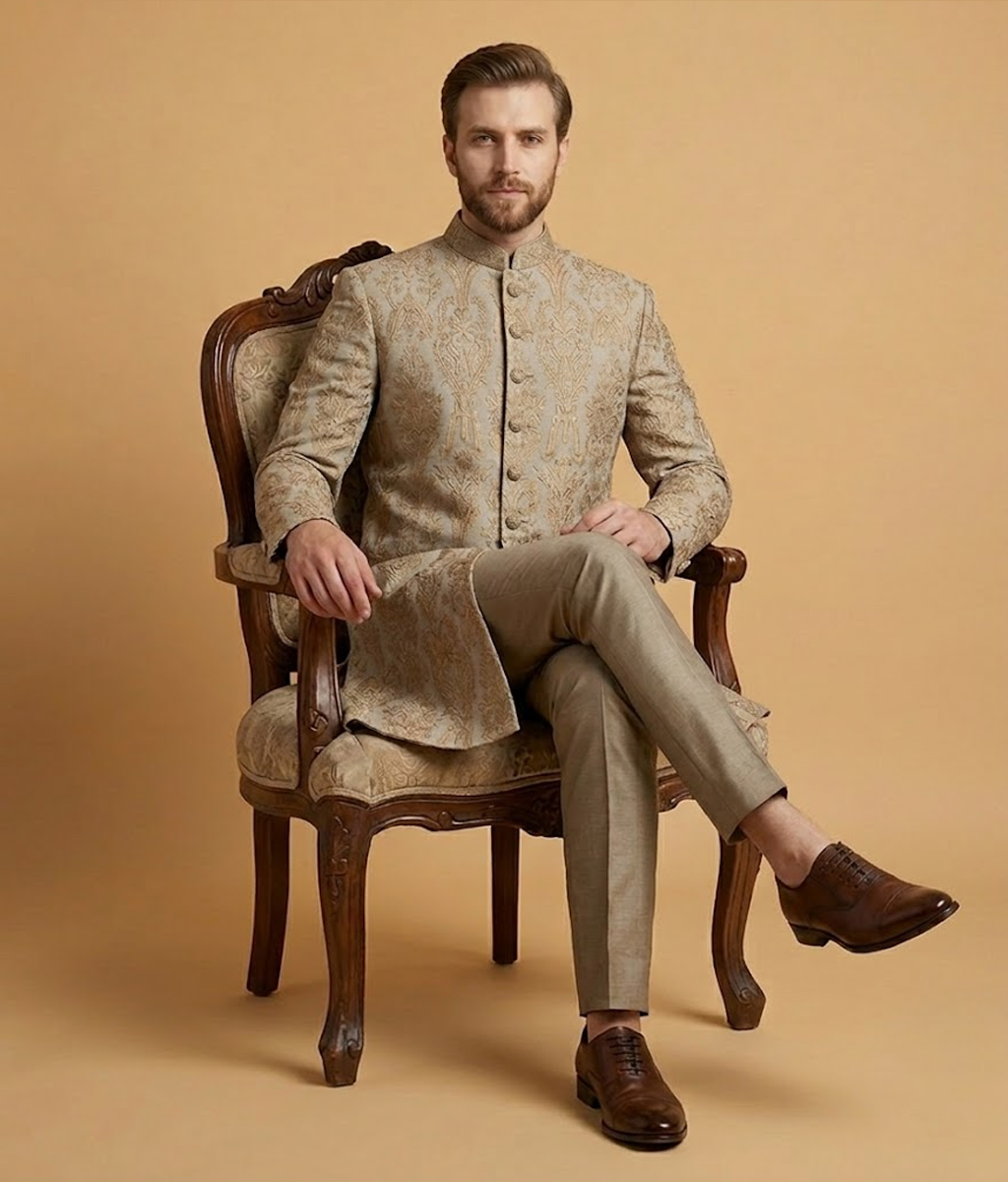 Ivory Jamawar Heritage Dulha House
