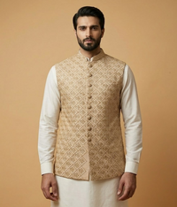 Ivory Zari Embroidered Dulha House