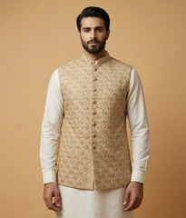 Ivory Zari Embroidered Dulha House