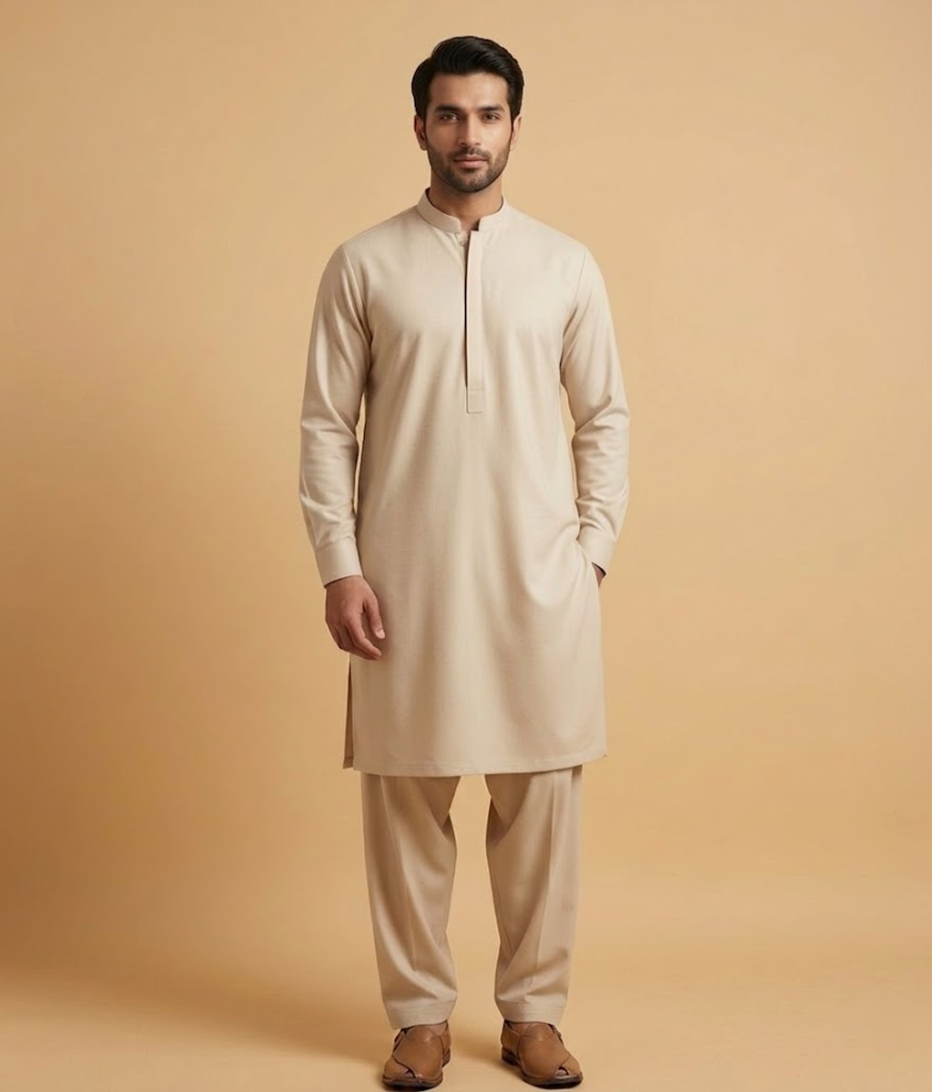 Self Lining Wash and Wear Stitched