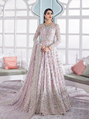 Lavender Mist Resham & Tilla Embellished Kalidar