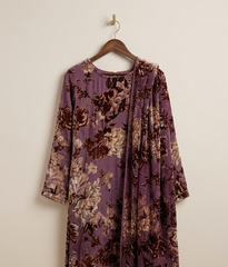 Mauve Palachi 2 Piece Shirt and Dupatta