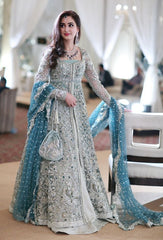 Mint Silver Mukesh Maxi