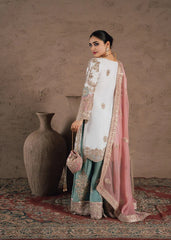 Mint Embroidered Bridal Gharara