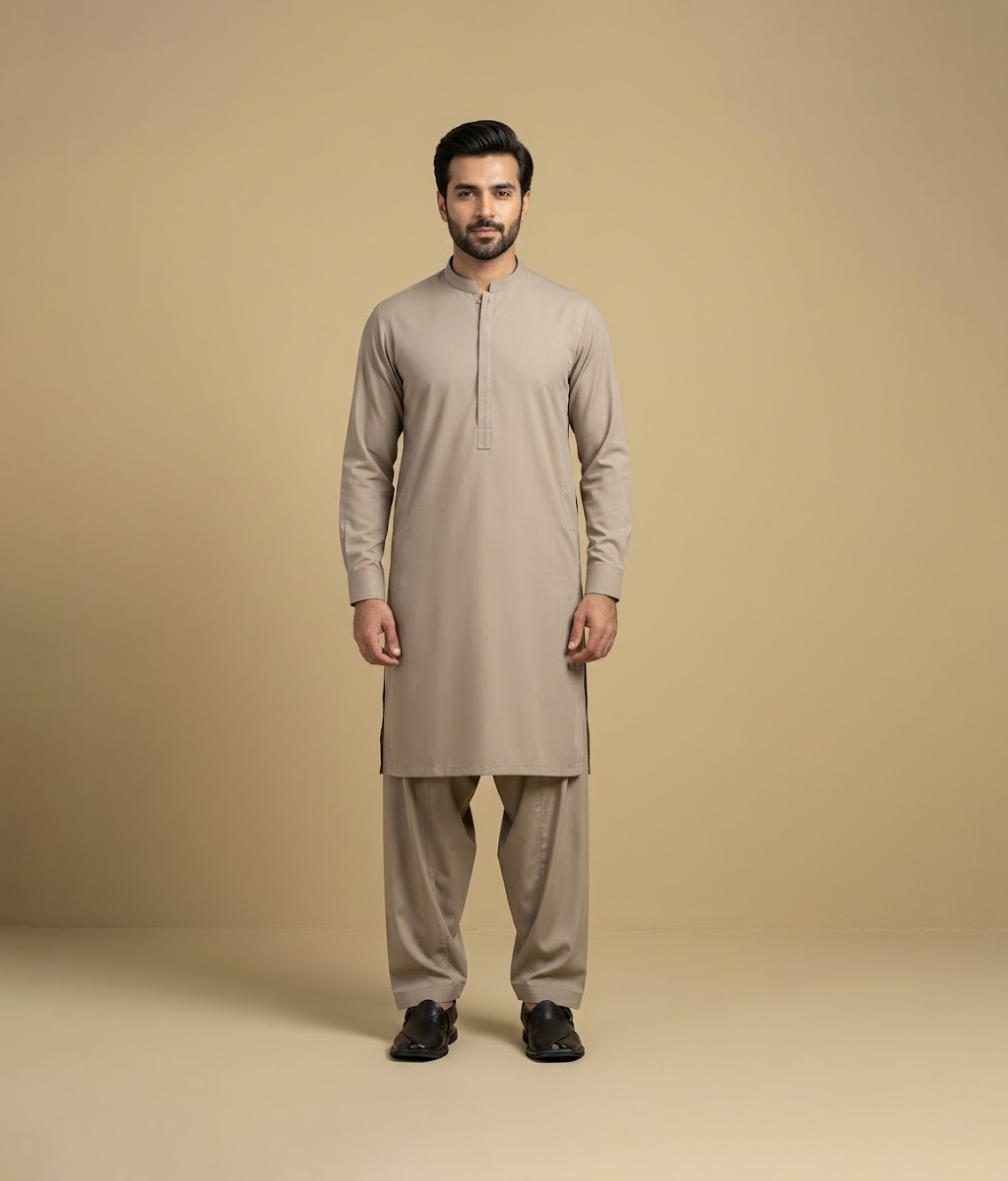 Mizaj Cotton by soft finish Stitched