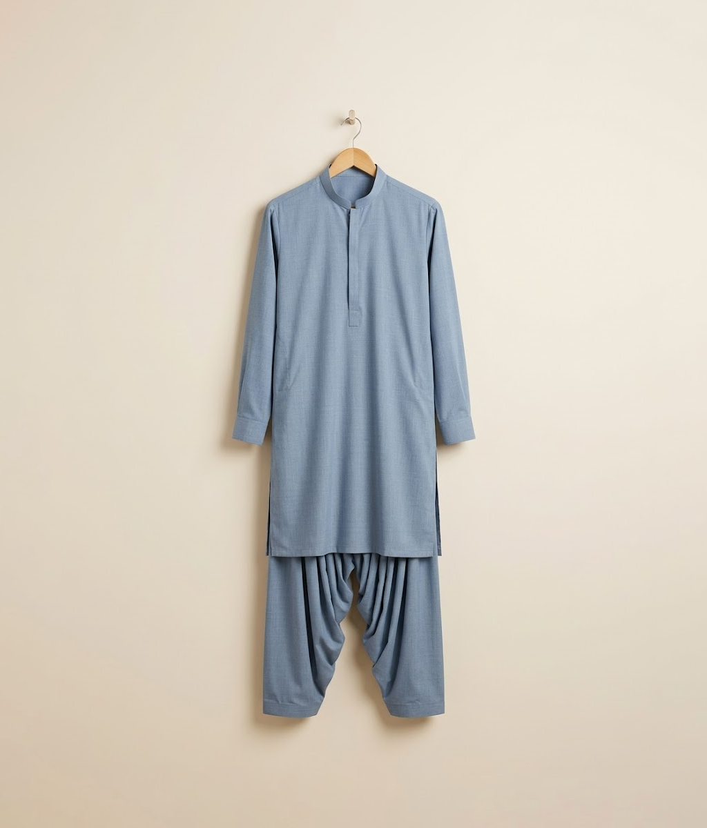Mizaj Cotton by soft finish Stitched