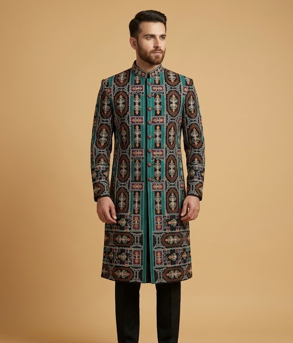 Multi Embroidered Ethnic Dulha House