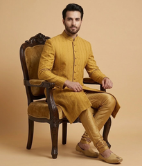 Mustard Khadi Kumbal Dulha House