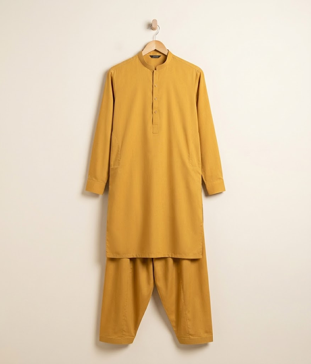 Mizaj Cotton by soft finish Stitched