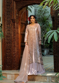 Muted Gold Tilla Gharara