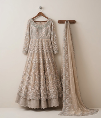 Nude Pink Mirror Maxi