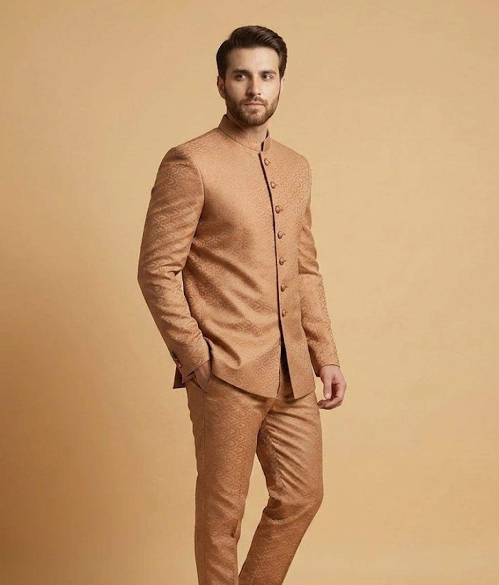 Ochre Khadi Jamawar Dulha House