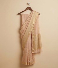 Offwhite Banarsi saree