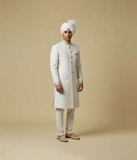 Offwhite Plain Classic Turban