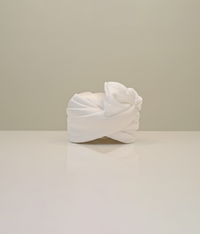 Offwhite Plain Classic Turban