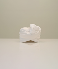 Offwhite Plain Classic Turban