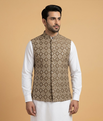 Olive Sequin Cross Dulha House