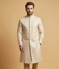 Peach Floral Damask Dulha House
