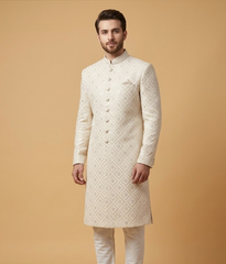 Peach Sequin Diamond Dulha House