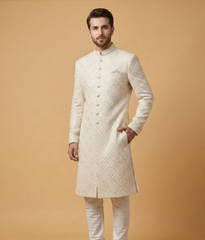 Peach Sequin Diamond Dulha House
