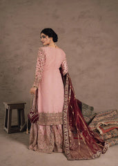 Pink Embellished Bridal Gharara