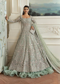 Pistachio Dream Hand-Embellished Maxi