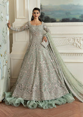 Pistachio Dream Hand-Embellished Maxi