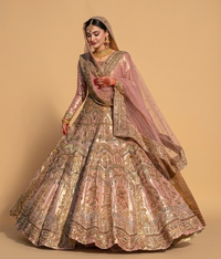 Rose Gold Gota Maxi