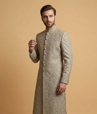 Sage Floral Jamawar Dulha House