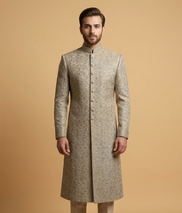 Sage Floral Jamawar Dulha House