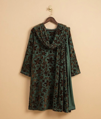 Seafoam Green Palachi 2 Piece Shirt and Dupatta