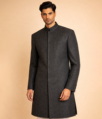 Sherwani embroidered collarwork