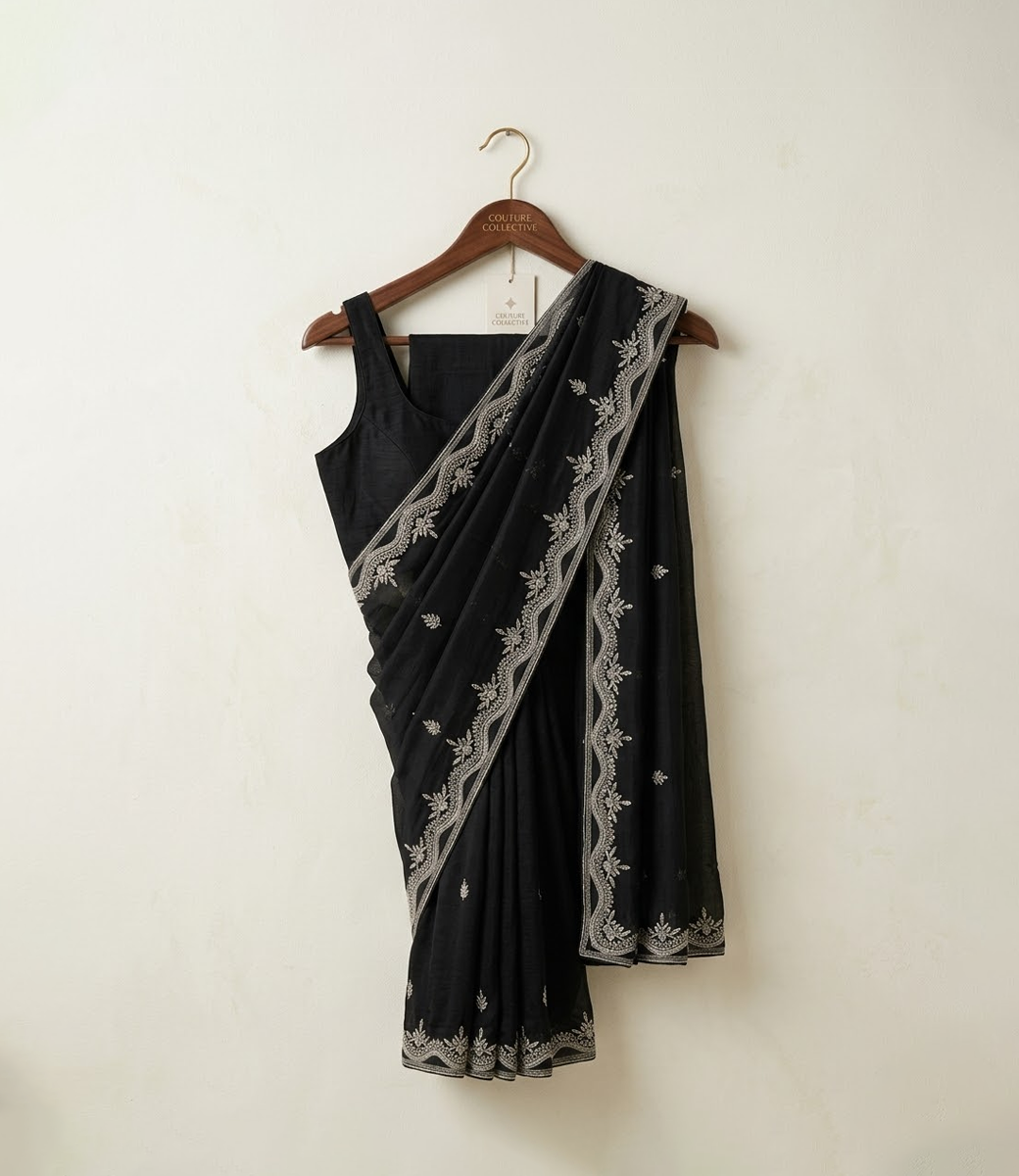 Silk Saree with Zari Work