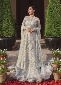 Silver Sheer Net Maxi