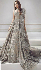 Silver Vasli Bridal Maxi