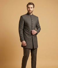 Silver Khadi Jamawar Dulha House