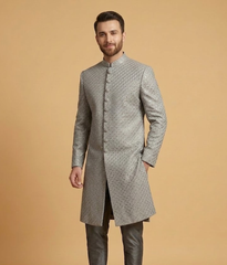Silver Sequin Masoori Dulha House