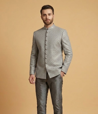 Silver Sequin Masoori Dulha House
