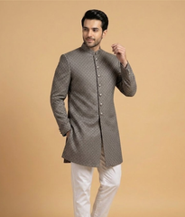 Silver jamawar Dulha House