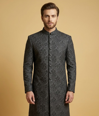 Slate Jamawar Floral Dulha House
