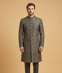 Slate Sequin Motif Dulha House