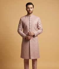 Tan Ornate Jacquard Dulha House