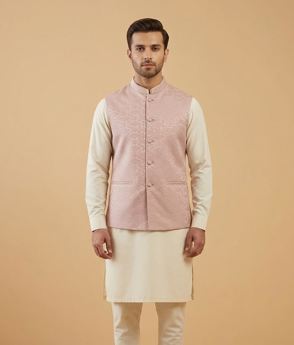 Tan Ornate Jacquard Dulha House
