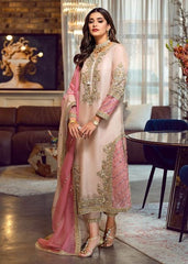 Tea Rose Zardozi Kurta