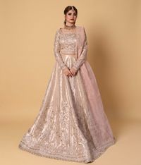 Tea Pink Resham Maxi