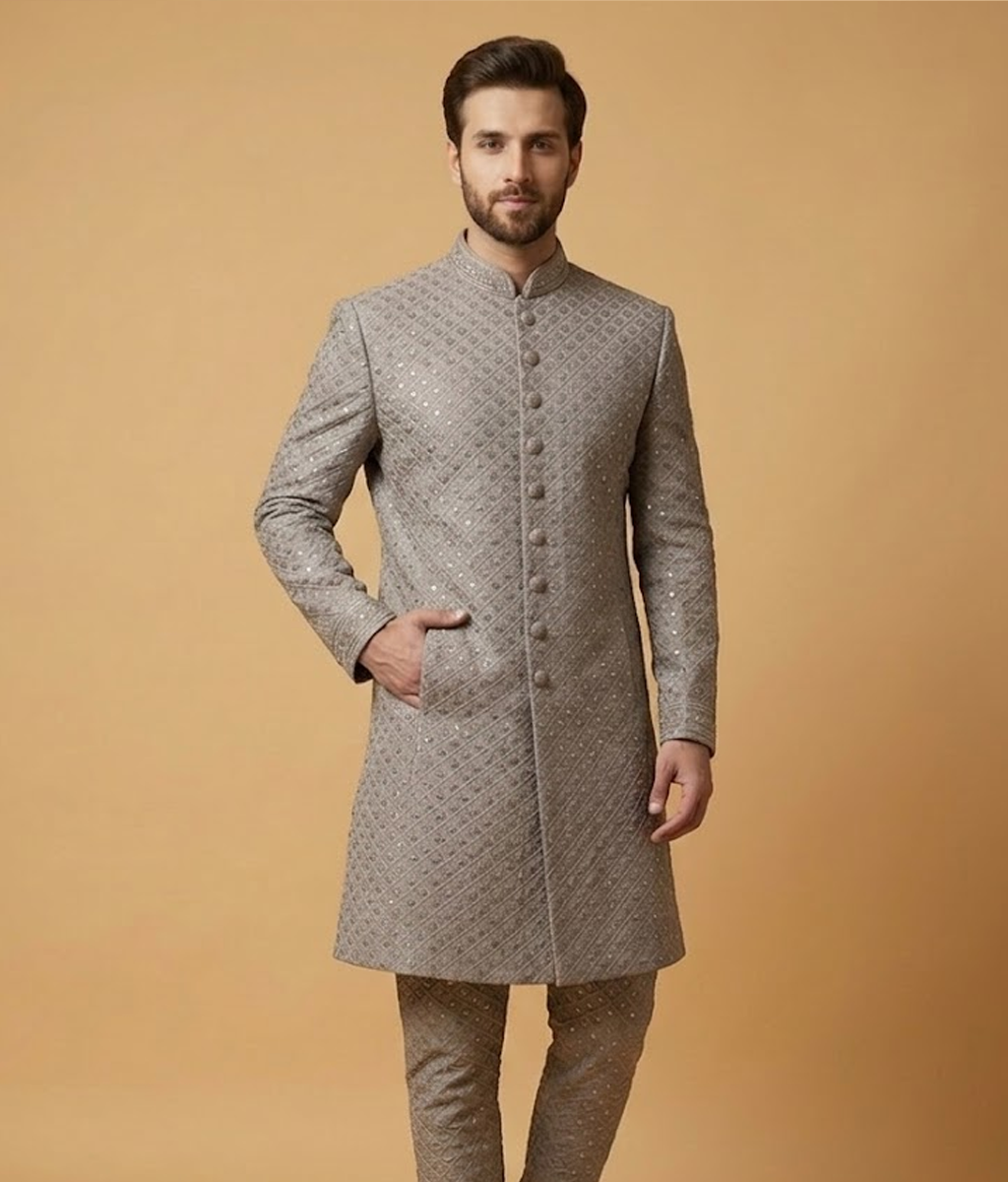 Zinc Sequin Lattice Dulha House